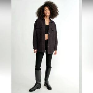 Aritzia Babaton Joan Shirt Jacket Size 2